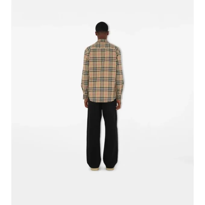 Regular Fit Check Cotton Shirt