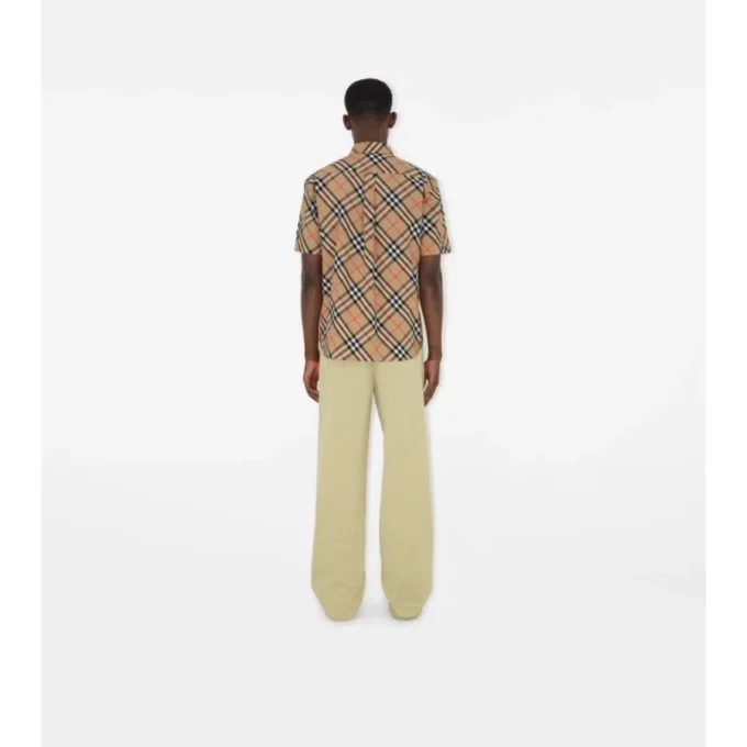 Regular Fit Check Cotton Shirt