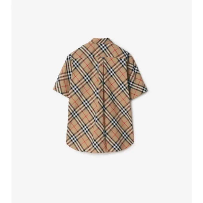 Regular Fit Check Cotton Shirt