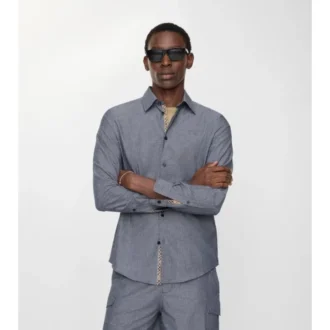 Regular Fit Cotton Blend Shirt