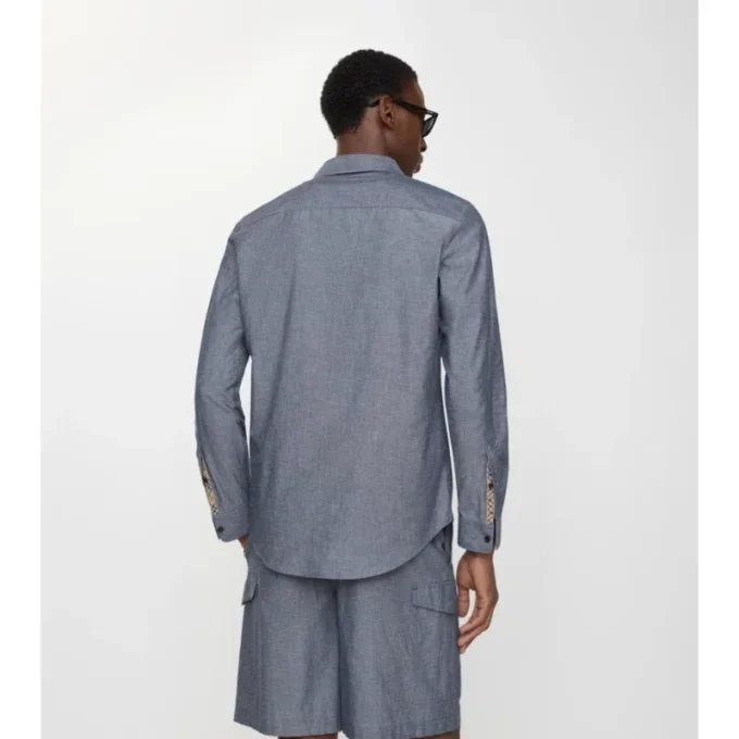 Regular Fit Cotton Blend Shirt