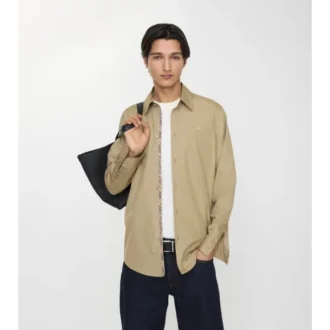 Regular Fit Cotton Poplin Shirt