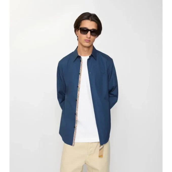 Regular Fit Cotton Poplin Shirt