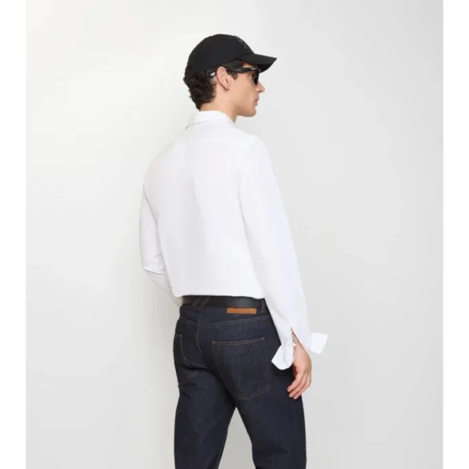 Regular Fit Cotton Poplin Shirt