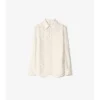 Regular Fit Ekd Checkerboard Silk Shirt