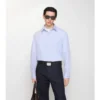 Regular Fit Striped Cotton Poplin Shirt