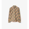 Relaxed Fit Check Cotton Flannel Shirt