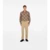 Relaxed Fit Check Cotton Poplin Shirt