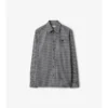 Relaxed Fit Check Cotton Shirt