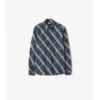 Relaxed Fit Check Cotton Shirt