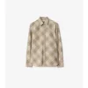 Relaxed Fit Check Cotton Shirt