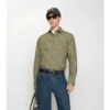 Relaxed Fit Check Cotton Shirt