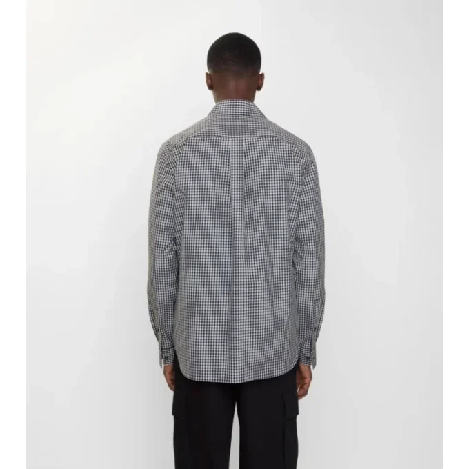 Relaxed Fit Check Cotton Shirt