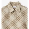 Relaxed Fit Check Cotton Shirt