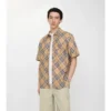 Relaxed Fit Check Linen Shirt