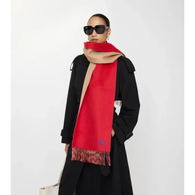 Reversible Cashmere Scarf