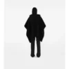 Reversible Check Cashmere Cape
