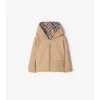 Reversible Check Cotton Blend Jacket