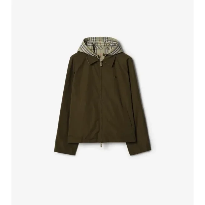Reversible Check Cotton Jacket