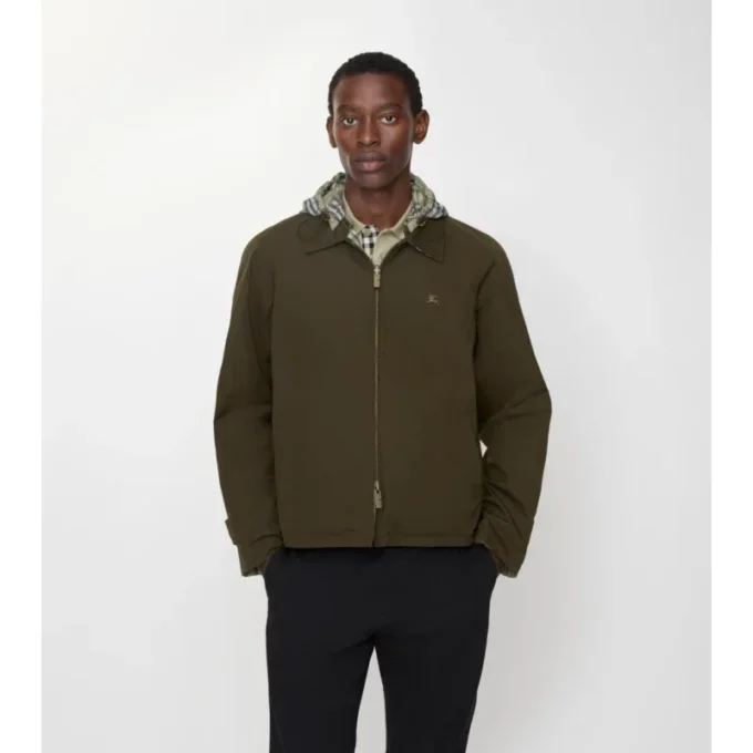 Reversible Check Cotton Jacket