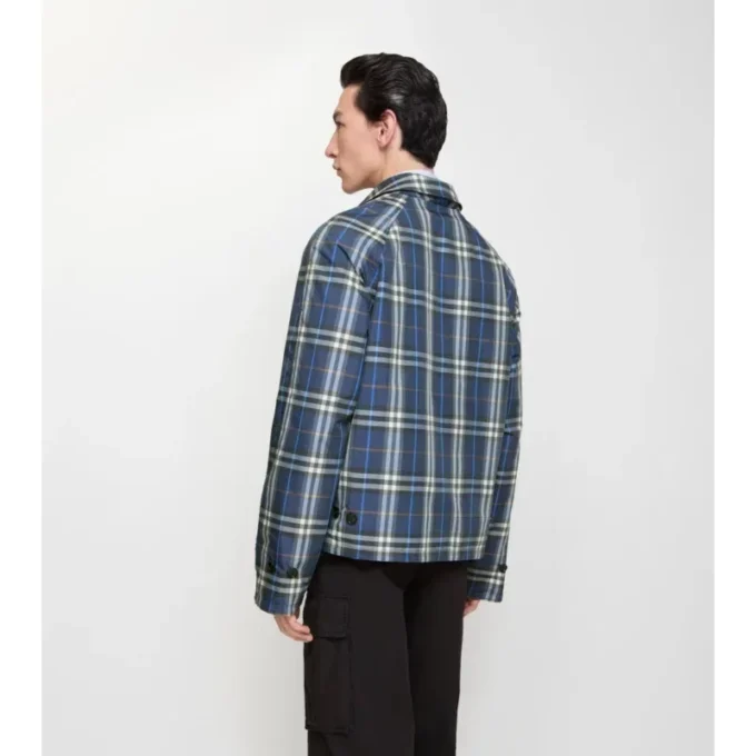 Reversible Check Cotton Jacket
