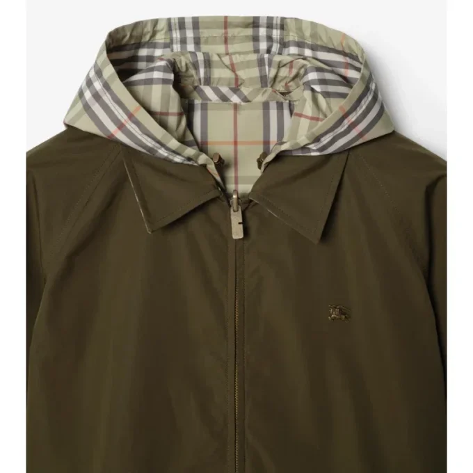 Reversible Check Cotton Jacket