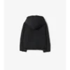 Reversible Check Fleece Hooded Jacket