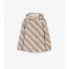Reversible Check Hooded Jacket