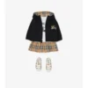 Reversible Check Hooded Jacket