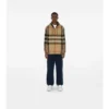 Reversible Check Hooded Jacket
