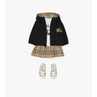 Reversible Check Hooded Jacket