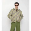 Reversible Check Hooded Jacket
