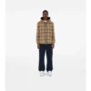 Reversible Check Hooded Jacket
