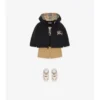 Reversible Check Hooded Jacket