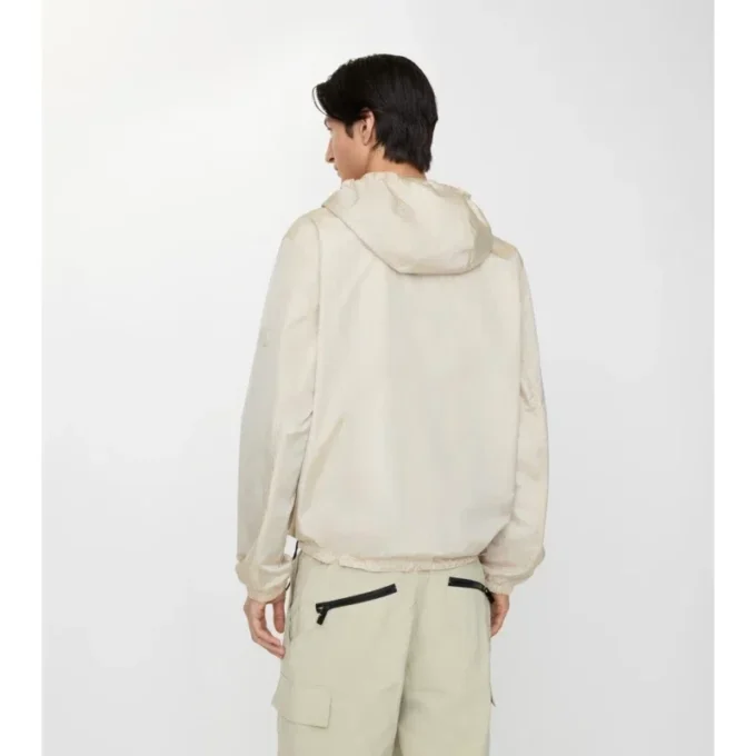 Reversible Check Hooded Jacket
