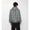 Reversible Check Hooded Jacket