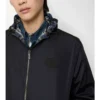 Reversible Check Hooded Jacket