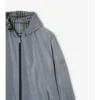 Reversible Check Hooded Jacket