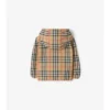 Reversible Check Hooded Jacket