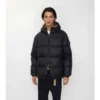 Reversible Check Hooded Puffer Jacket