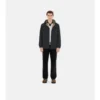 Reversible Check Nylon Hooded Jacket