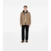 Reversible Check Nylon Hooded Jacket