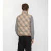 Reversible Check Puffer Gilet