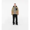 Reversible Check Puffer Jacket
