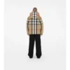 Reversible Check Puffer Jacket