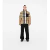 Reversible Check Puffer Jacket