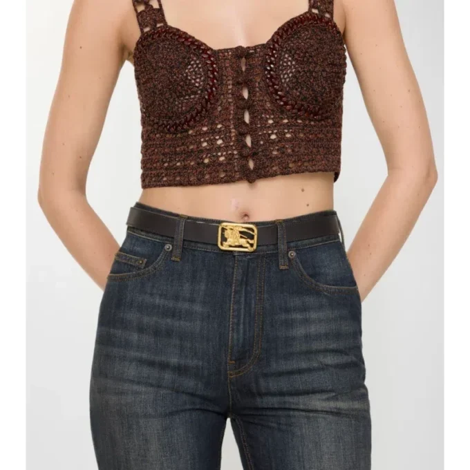 Reversible Check Rider Belt 