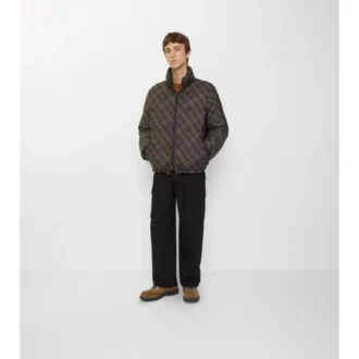 Reversible Check Snowdon Puffer Jacket
