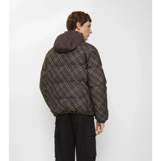 Reversible Check Snowdon Puffer Jacket