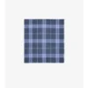 Reversible Check Wool Silk Scarf